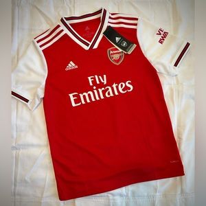 NWT Adidas Jersey Shirt Red Youth M